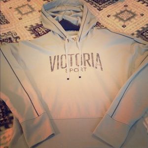 Victoria's Secret fleece hooded pullover